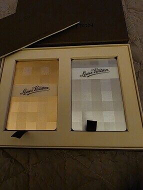 Louis Vuitton VIP Collectors Playing Card set/two decks in a Damier/Sealed